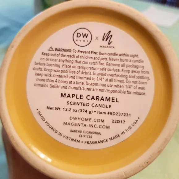 Rae Dunn Fall Gnome Candle - Picture 3 of 3